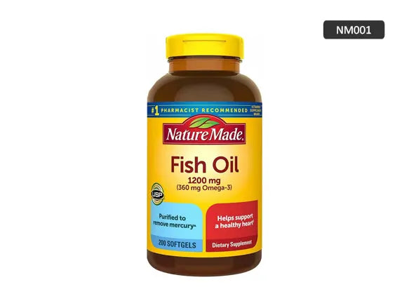 Nature Made Fish Oil 1200 Mg Softgels